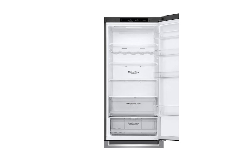 LG Door Cooling+ - Door en door koel | 384L inhoud | Moist Balance Crisper | Smart Inverter Compressor, GBB62PZGGN