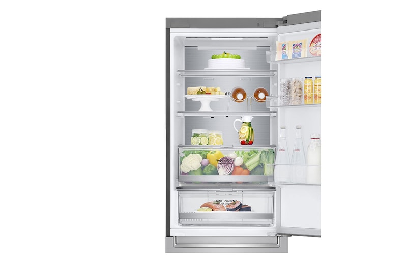 LG Door Cooling+ - Door en door koel | 341L inhoud | Smart Inverter Compressor, GBB71NSUGN