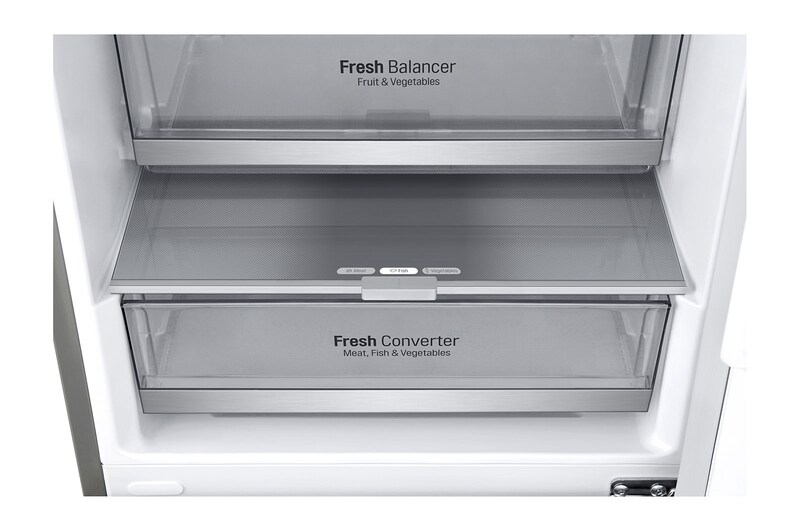 LG Door Cooling+ - Door en door koel | 341L inhoud | Smart Inverter Compressor, GBB71NSUGN