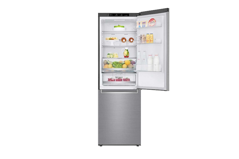 LG Altijd zuinig | D | Door Cooling+ | 341L inhoud | Total no frost | Inverter Linear Compressor | Groter koel & vriesvak | 36dB – Stilste koelkast, GBB71PZEFN