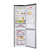 LG Altijd zuinig | D | Door Cooling+ | 341L inhoud | Total no frost | Inverter Linear Compressor | Groter koel & vriesvak | 36dB – Stilste koelkast, GBB71PZEFN