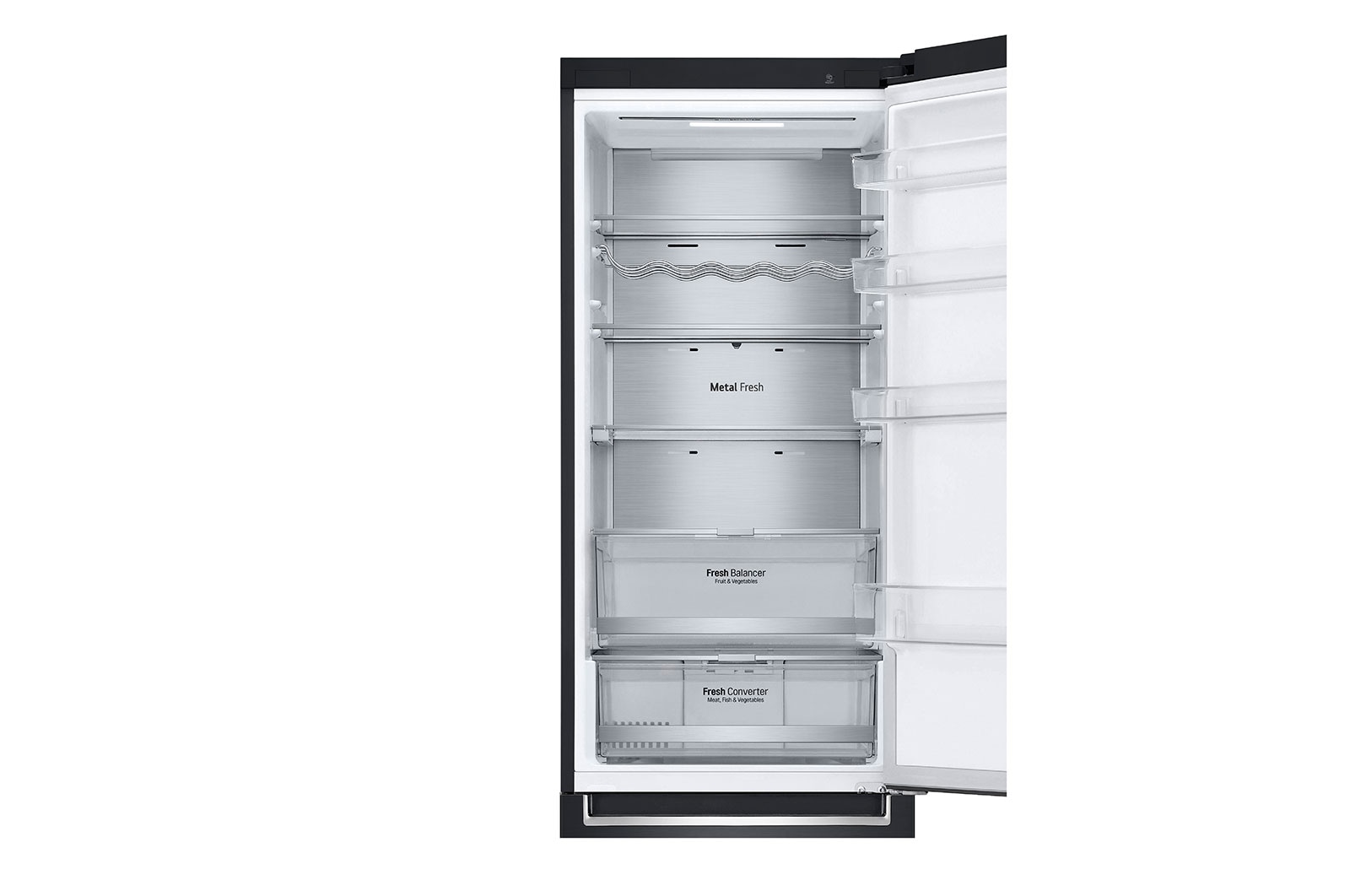 LG Koel-vries combinatie GBB72MCUGN |  384 L | Smart Inverter Compressor, GBB72MCUGN