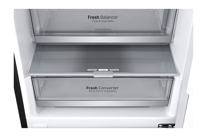 LG Koel-vries combinatie GBB72MCUGN |  384 L | Smart Inverter Compressor, GBB72MCUGN