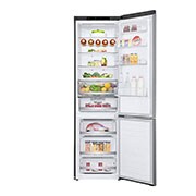 LG Altijd zuinig | D | Door Cooling+ | 384L inhoud | Total no frost | Linear Compressor | Groter koel & vriesvak | 36dB – Stilste koelkast, GBB72PZEXN