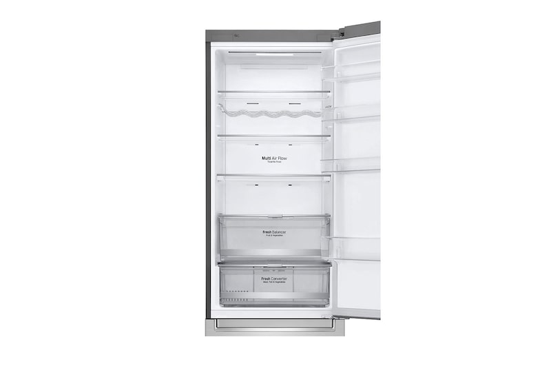LG Altijd zuinig | D | Door Cooling+ | 384L inhoud | Total no frost | Linear Compressor | Groter koel & vriesvak | 36dB – Stilste koelkast, GBB72STCXN