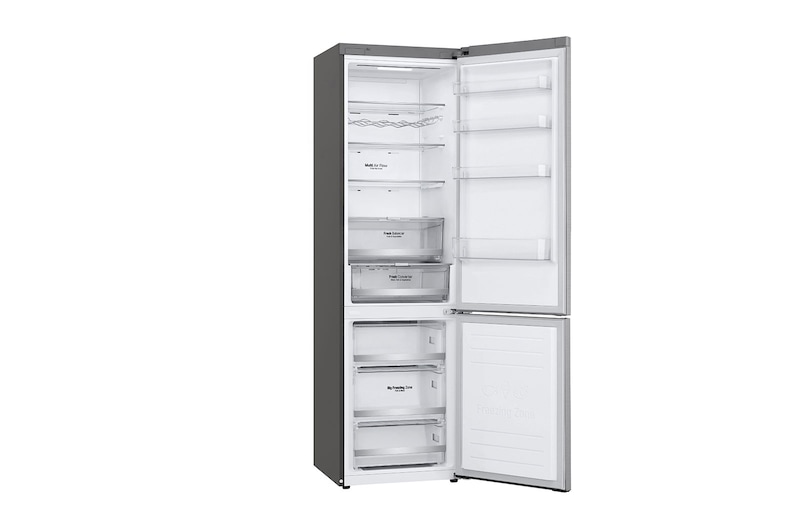 LG Altijd zuinig | D | Door Cooling+ | 384L inhoud | Total no frost | Linear Compressor | Groter koel & vriesvak | 36dB – Stilste koelkast, GBB72STCXN