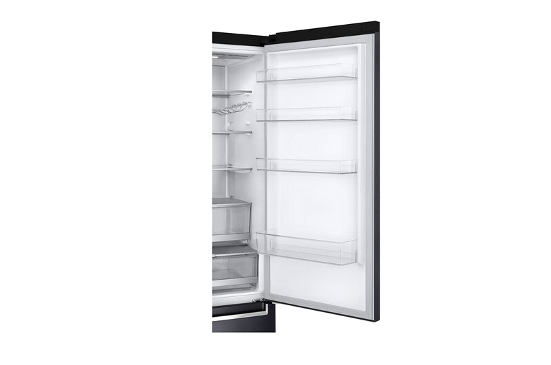 LG Altijd zuinig | D | Door Cooling+ | 384L inhoud | Total no frost | Linear Compressor | Groter koel & vriesvak | 36dB – Stilste koelkast, GBB92MCAXP