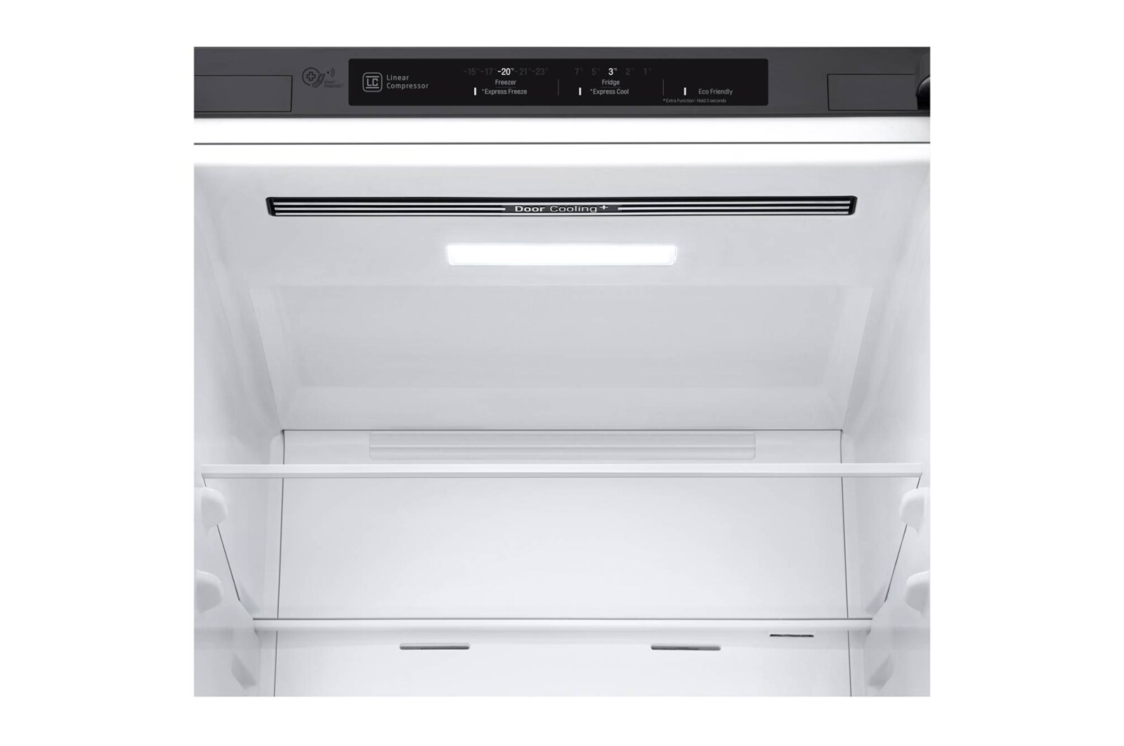 LG Altijd zuinig | E | Door Cooling+ | Total no frost | Linear Compressor | Groter koel & vriesvak | 36dB – Stilste koelkast, GBF61PZJZN