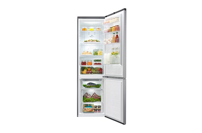 LG Altijd zuinig | Multi-Air Flow | Total no frost | Linear compressor | FRESH Converter | Groter vriesvak, GBP20DSQFS