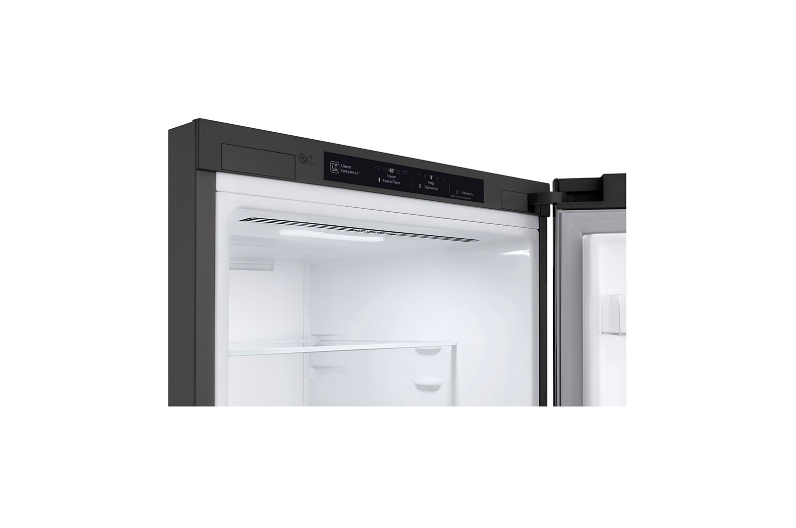 LG Door Cooling+ | 341L inhoud | Total no frost | Linear Compressor | Groter koel & vriesvak | 36dB – Stilste koelkast, GBP61DSPFN