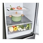 LG Door Cooling+ | 341L inhoud | Total no frost | Linear Compressor | Groter koel & vriesvak | 36dB – Stilste koelkast, GBP61DSPFN