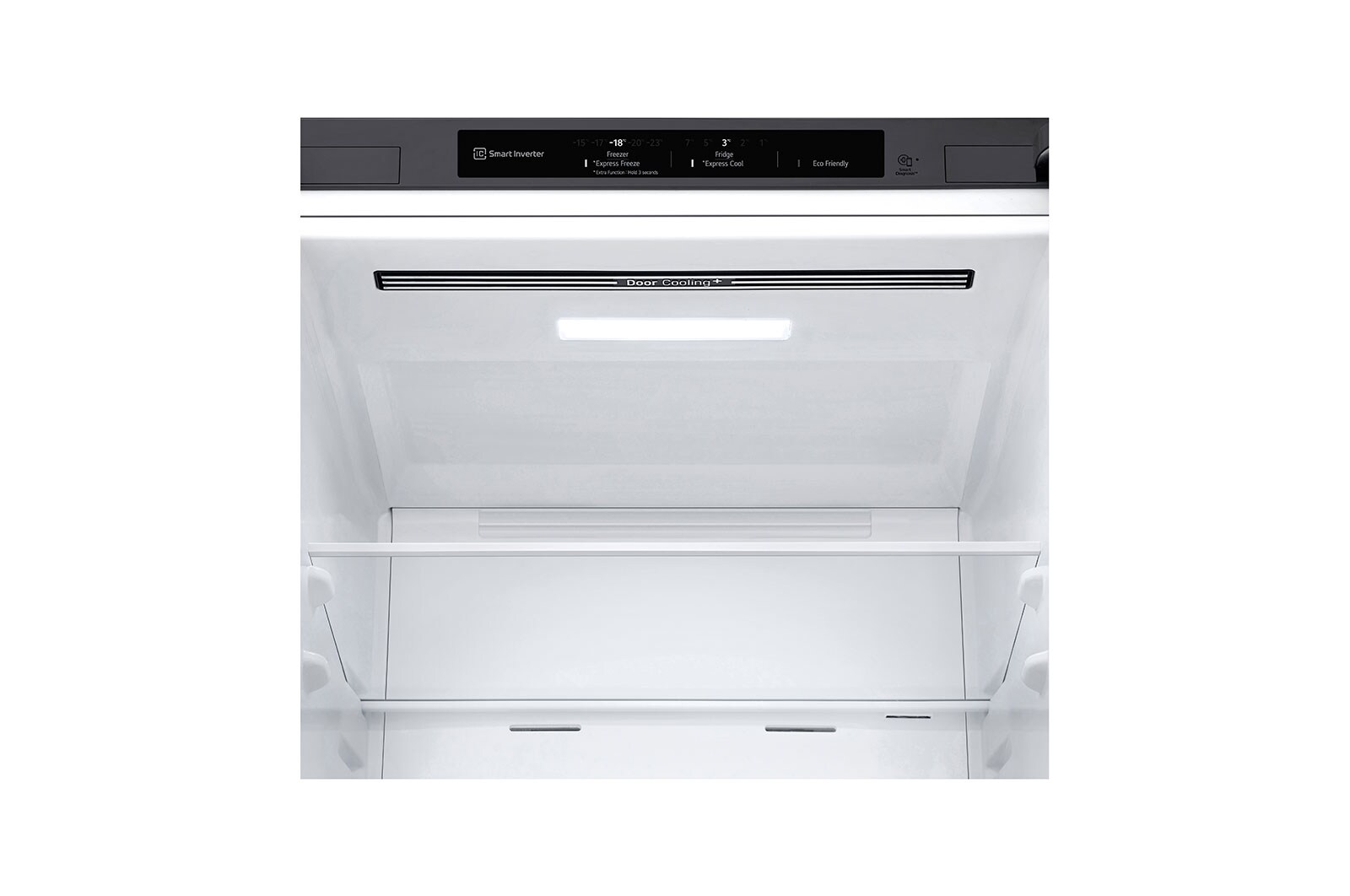 LG Door Cooling+ - Door en door koel | 384L inhoud | Smart Inverter Compressor, GBP62DSSGR