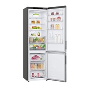 LG 384L Koelkast en vriezer Zilver| DoorCooling+™ | FreshConverter™ | Inverter Linear Compressor, GBP62PZNBC