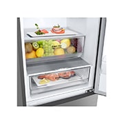 LG 384L Koelkast en vriezer Zilver| DoorCooling+™ | FreshConverter™ | Inverter Linear Compressor, GBP62PZNBC