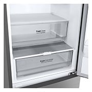 LG 384L inhoud | DoorCooling+™ | FRESHConverter™ | Inverter Linear Compressor, GBP62PZNCC