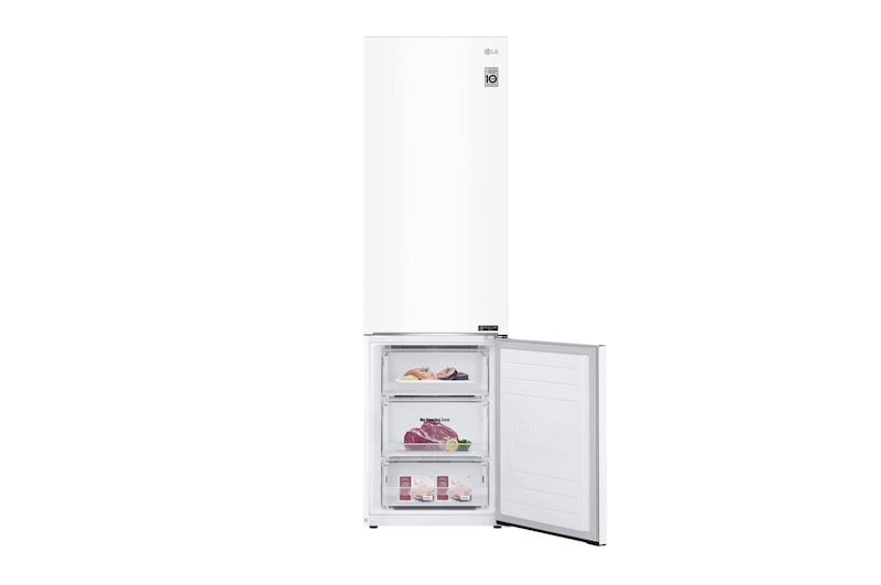 LG Altijd zuinig | D | Door Cooling+ | 384L inhoud | Total no frost | Inverter Linear Compressor | Groter koel & vriesvak | 36dB – Stilste koelkast, GBP62SWNFN
