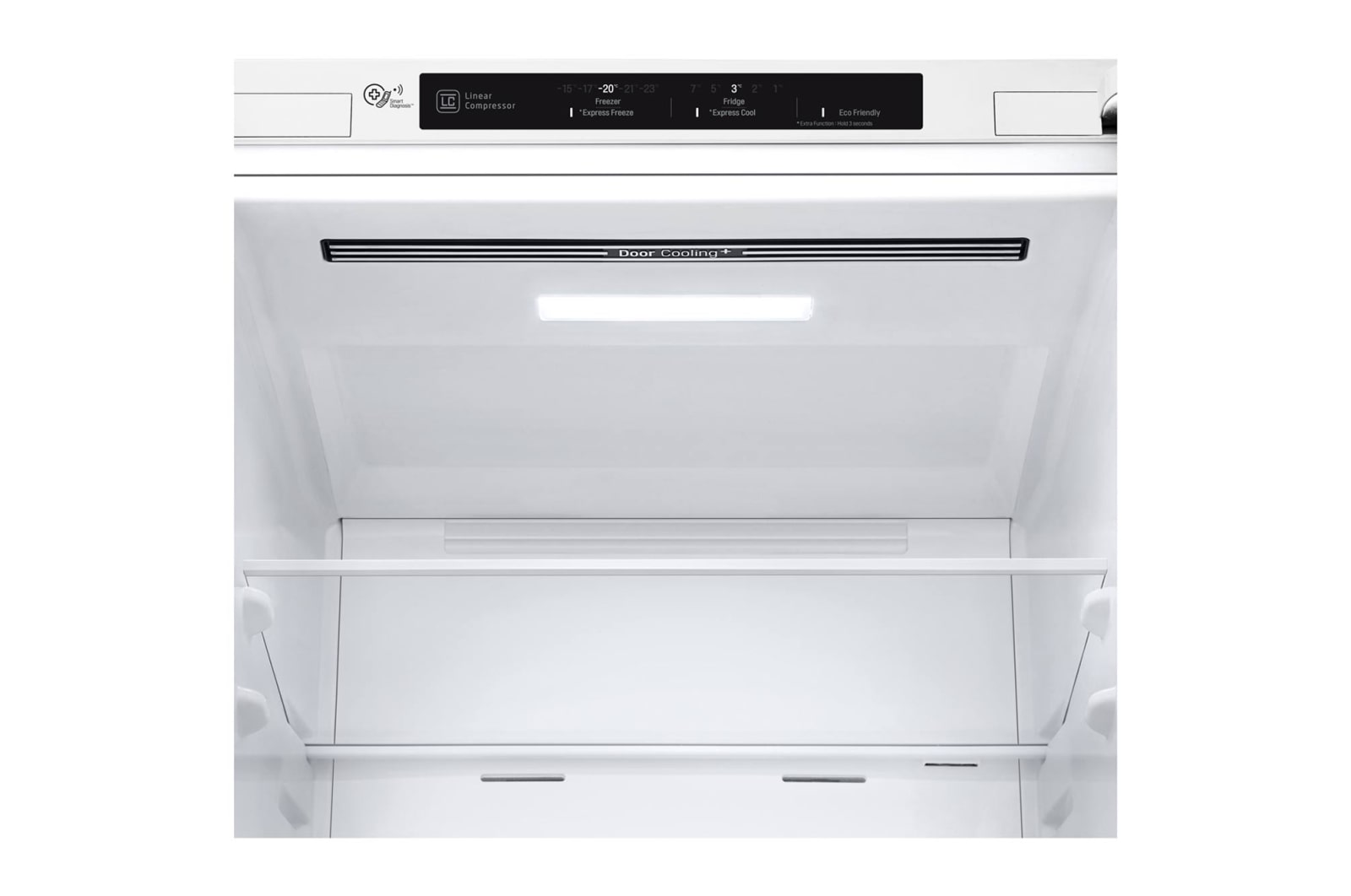 LG Altijd zuinig | D | Door Cooling+ | 384L inhoud | Total no frost | Inverter Linear Compressor | Groter koel & vriesvak | 36dB – Stilste koelkast, GBP62SWNFN