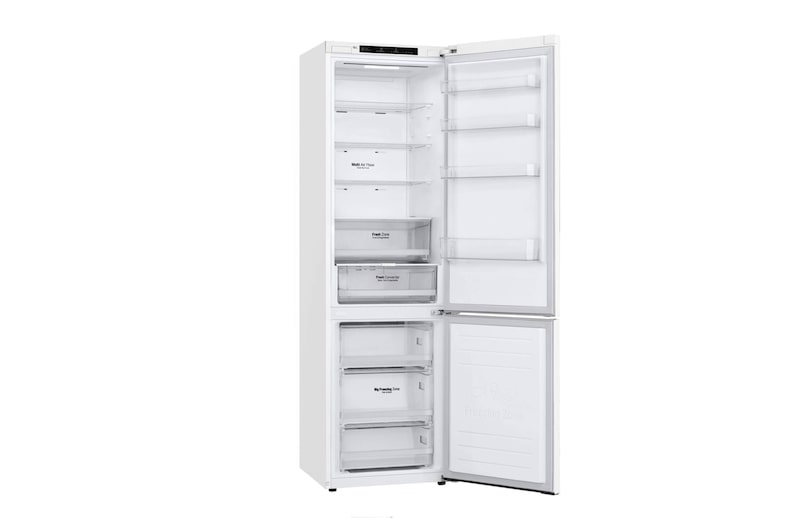 LG Altijd zuinig | D | Door Cooling+ | 384L inhoud | Total no frost | Inverter Linear Compressor | Groter koel & vriesvak | 36dB – Stilste koelkast, GBP62SWNFN
