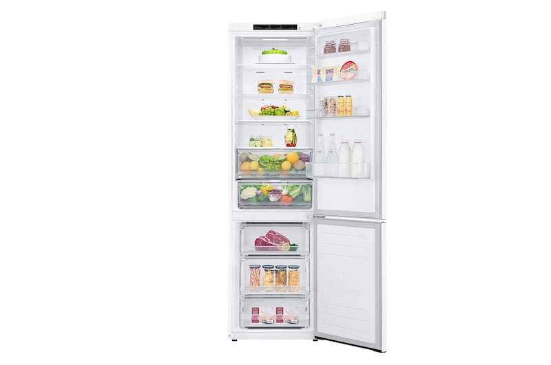 LG Door Cooling+ - Door en door koel | 384L inhoud | Smart Inverter Compressor, GBP62SWNGN