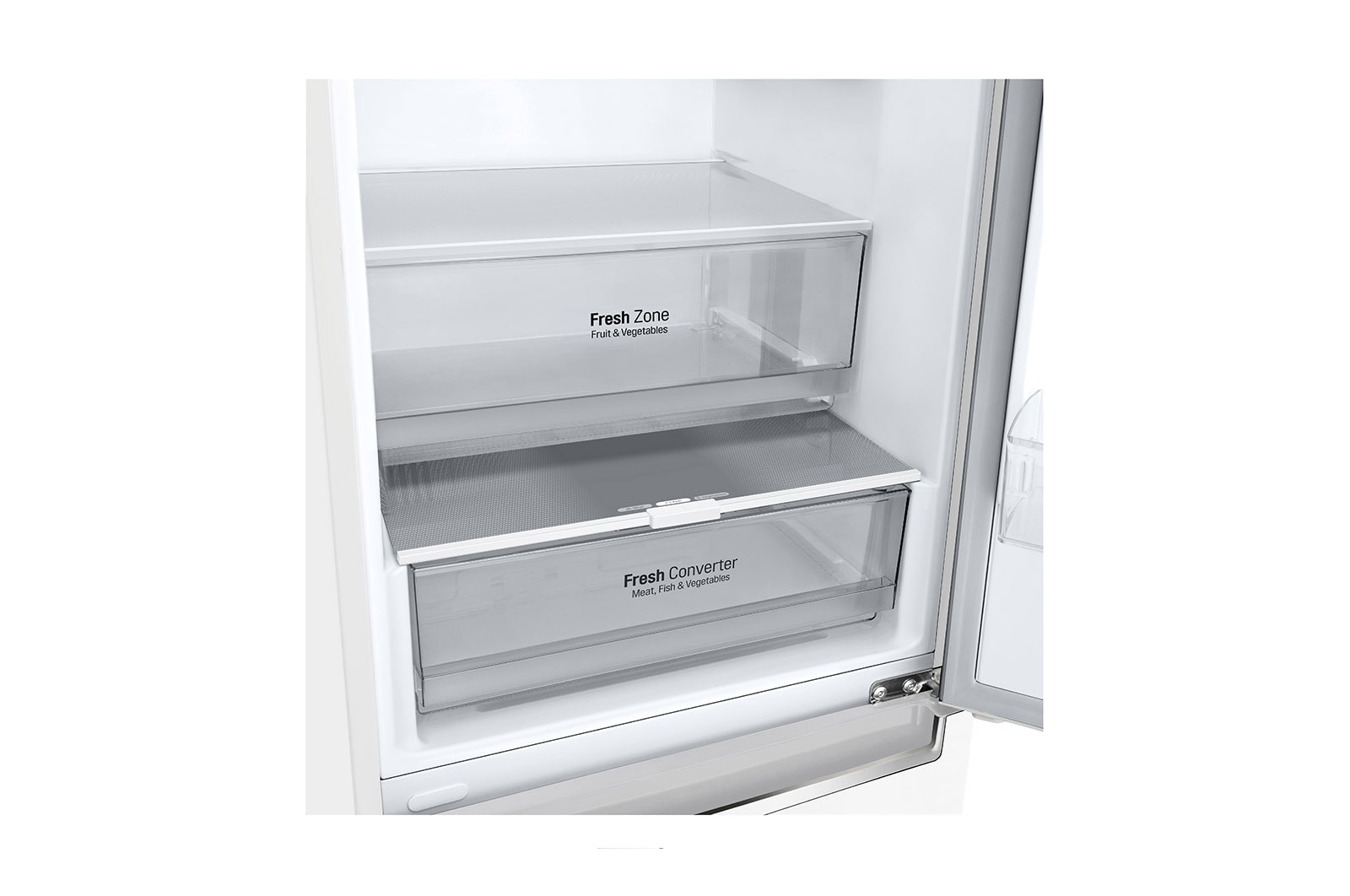 LG Door Cooling+ - Door en door koel | 384L inhoud | Smart Inverter Compressor, GBP62SWNGN