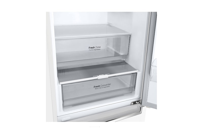 LG Door Cooling+ - Door en door koel | 384L inhoud | Smart Inverter Compressor, GBP62SWNGN