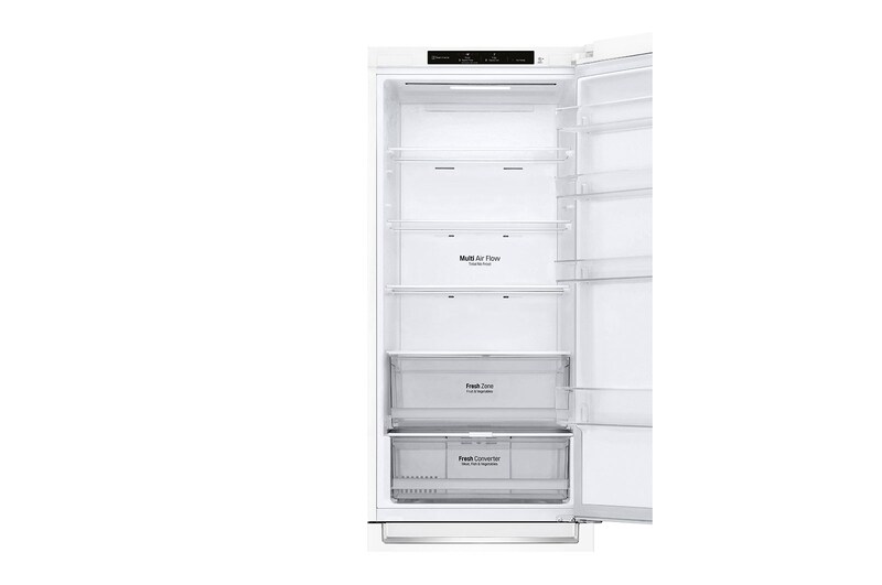 LG Door Cooling+ - Door en door koel | 384L inhoud | Smart Inverter Compressor, GBP62SWNGN