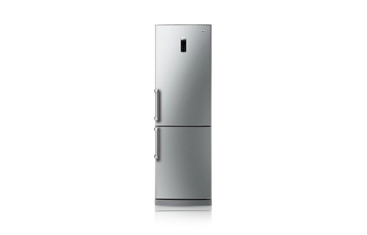 Vooraanzicht van GC-B409BSQW, Koel/Vries combinatie voorzien van No Frost en Moist Balance Crisper GC-B409BSQW