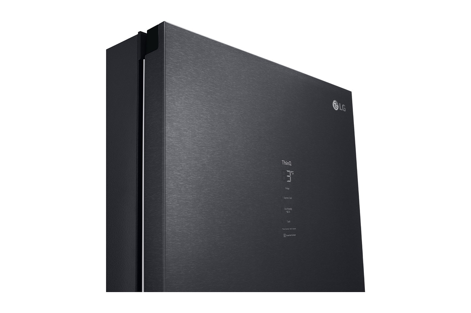 LG 386L Koelkast vrijstaand Antraciet | DoorCooling+™ | LinearCooling™ | FRESHBalancer™, GLM71MCCSF
