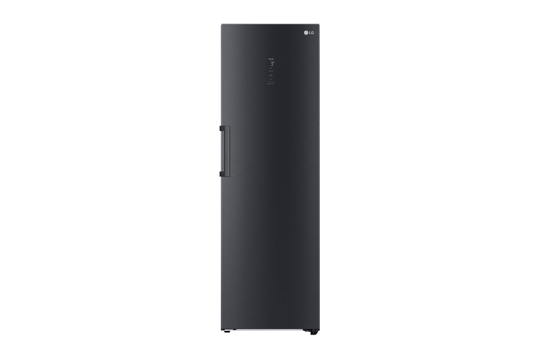 Voorkant van 386L Koelkast vrijstaand Antraciet | DoorCooling+™ | LinearCooling™ | FRESHBalancer™ - GLM71MCCSF