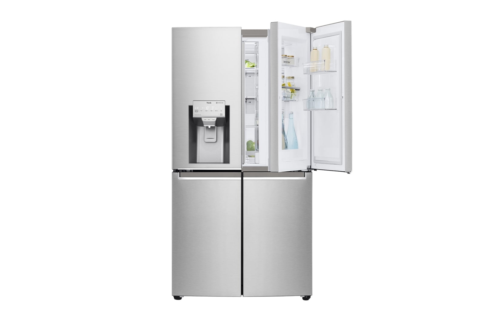 LG 638L inhoud | Door-in-Door™ | DoorCooling+™| Water- en ijsdispenser met UVnano™ | Total No Frost | Inverter Linear Compressor, GMJ945NS9F