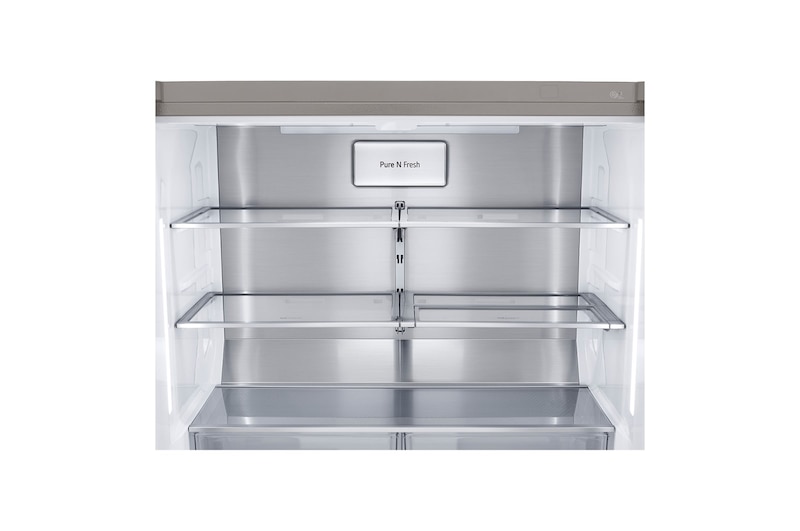 LG 638L inhoud | Door-in-Door™ | DoorCooling+™| Water- en ijsdispenser met UVnano™ | Total No Frost | Inverter Linear Compressor, GMJ945NS9F