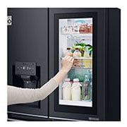 LG Knock. Knock. Keep it cool! | InstaView™ Door-in-Door™ | Amerikaanse koelkast | Multi-Door | Total No Frost | Inverter Linear Compressor | Extra koel- en vriesruimte, GMK9331MT
