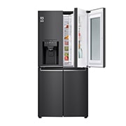 LG 508L inhoud | InstaView™ Door-in-Door™  | DoorCooling+™ | Water- en ijsdispenser met UVnano™ | Inverter Linear Compressor, GMX844MCBF
