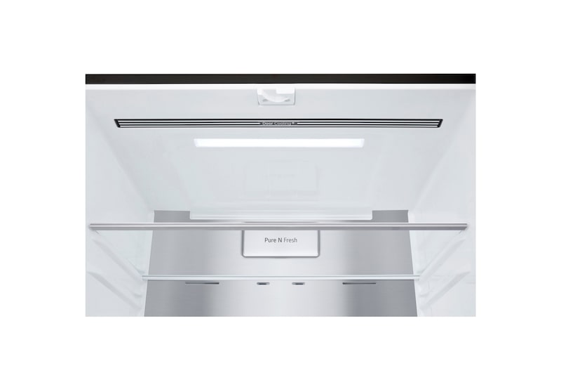 LG 508L inhoud | InstaView™ Door-in-Door™  | DoorCooling+™ | Water- en ijsdispenser met UVnano™ | Inverter Linear Compressor, GMX844MCBF