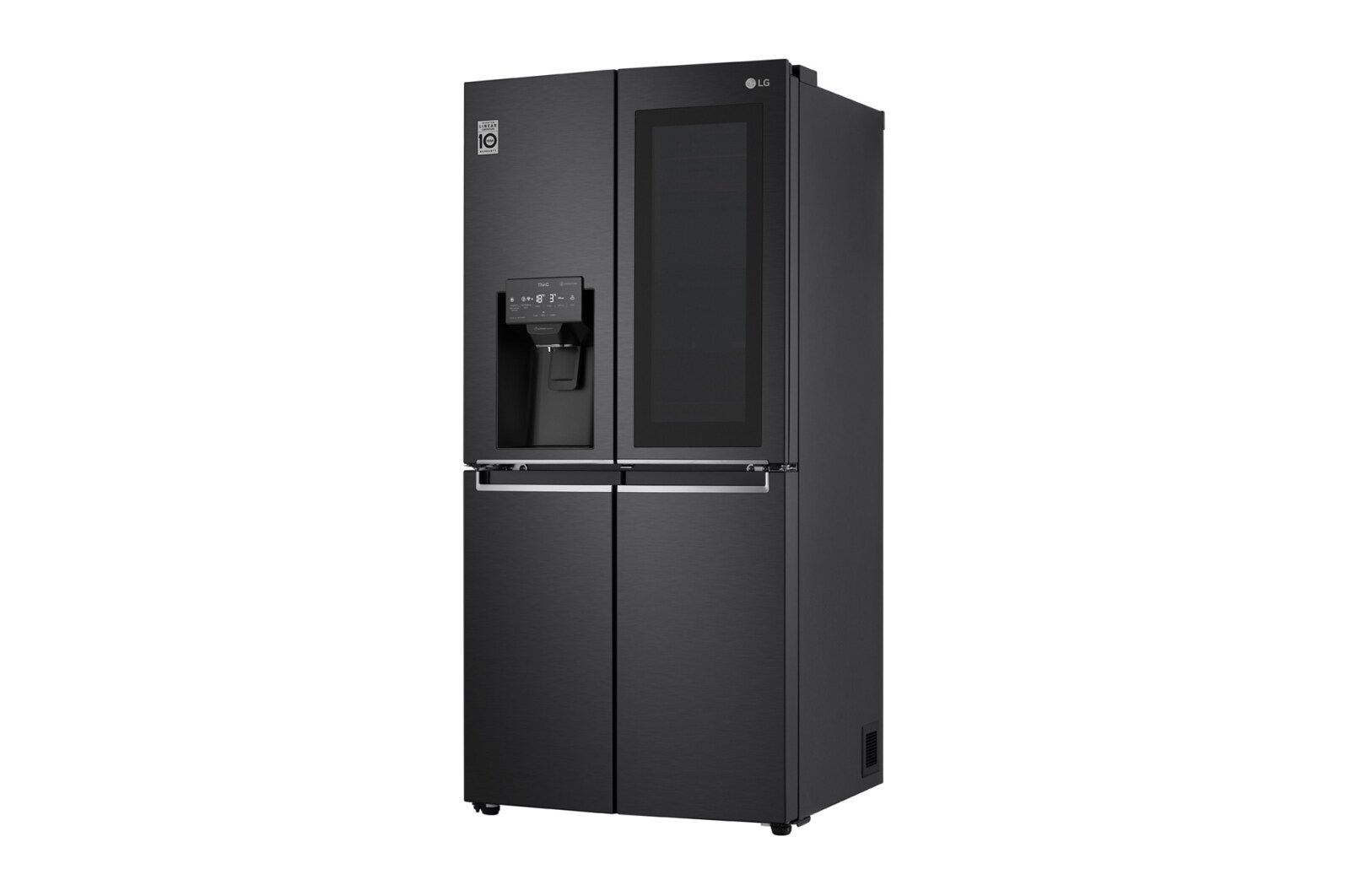 LG 508L inhoud | InstaView™ Door-in-Door™  | DoorCooling+™ | Water- en ijsdispenser met UVnano™ | Inverter Linear Compressor, GMX844MCBF