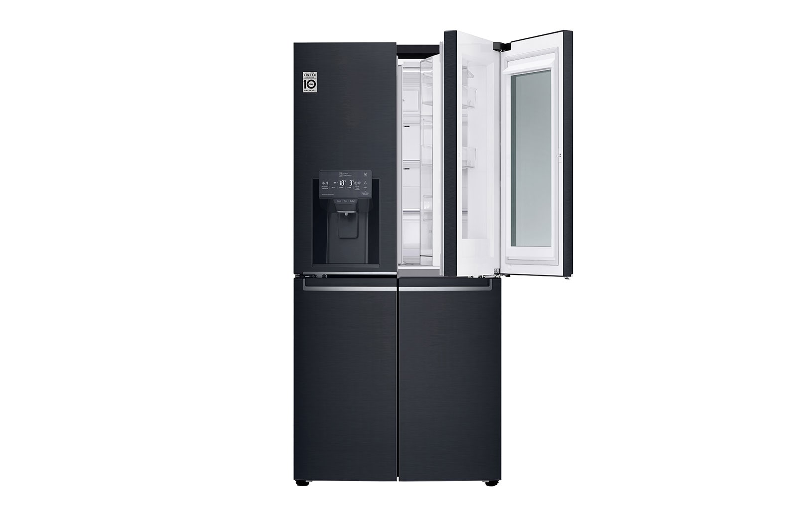 LG Smal design| 508L inhoud | InstaView™ Door-in-Door™ | DoorCooling+™ | Total No Frost | Inverter Linear Compressor, GMX844MCKV
