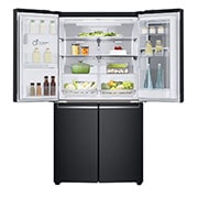 LG 638L inhoud | InstaView™ Door-in-Door™ | DoorCooling+™ | Water- en ijsdispenser met UVnano™ | Total No Frost | Inverter Linear Compressor, GMX945MC9F