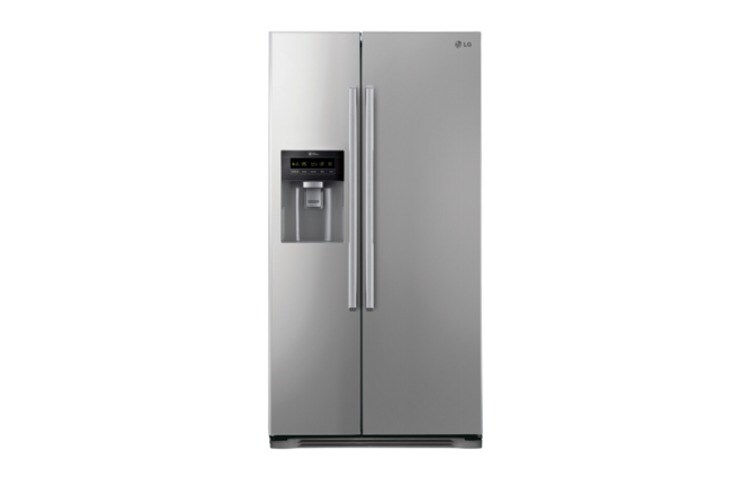 Vooraanzicht van Altijd zuinig, Beste koelprestatie, Total no Frost, Langdurige versheid - multi-airflow, 10 jaar garantie op de linear compressor GS3159PVFV