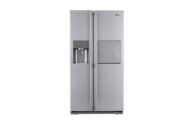 Vooraanzicht van Altijd zuinig, Extra koel - en vriesruimte, Beste koelprestatie, Total no Frost, Langdurige versheid - moist balance crisper, 10 jaar garantie op de linear compressor GS5162AELZ