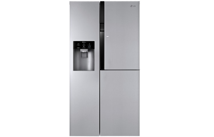 LG Altijd zuinig | Perfecte zorg voor je producten | Eenvoudig bij de meest gebruikte producten via de door-in-door | Geen ijs- en condensvorming met Total no Frost | 10 jaar garantie op de motor | Water en ijsdispenser, GS9366NSAZ