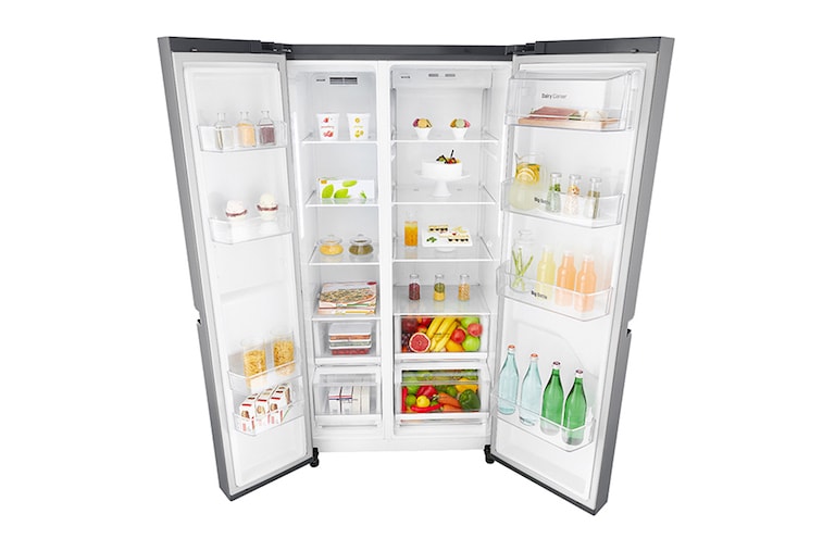 LG 642L inhoud | Total No-Frost | Inverter Linear Compressor | Moist Balance Crisper, GSB760PZXV