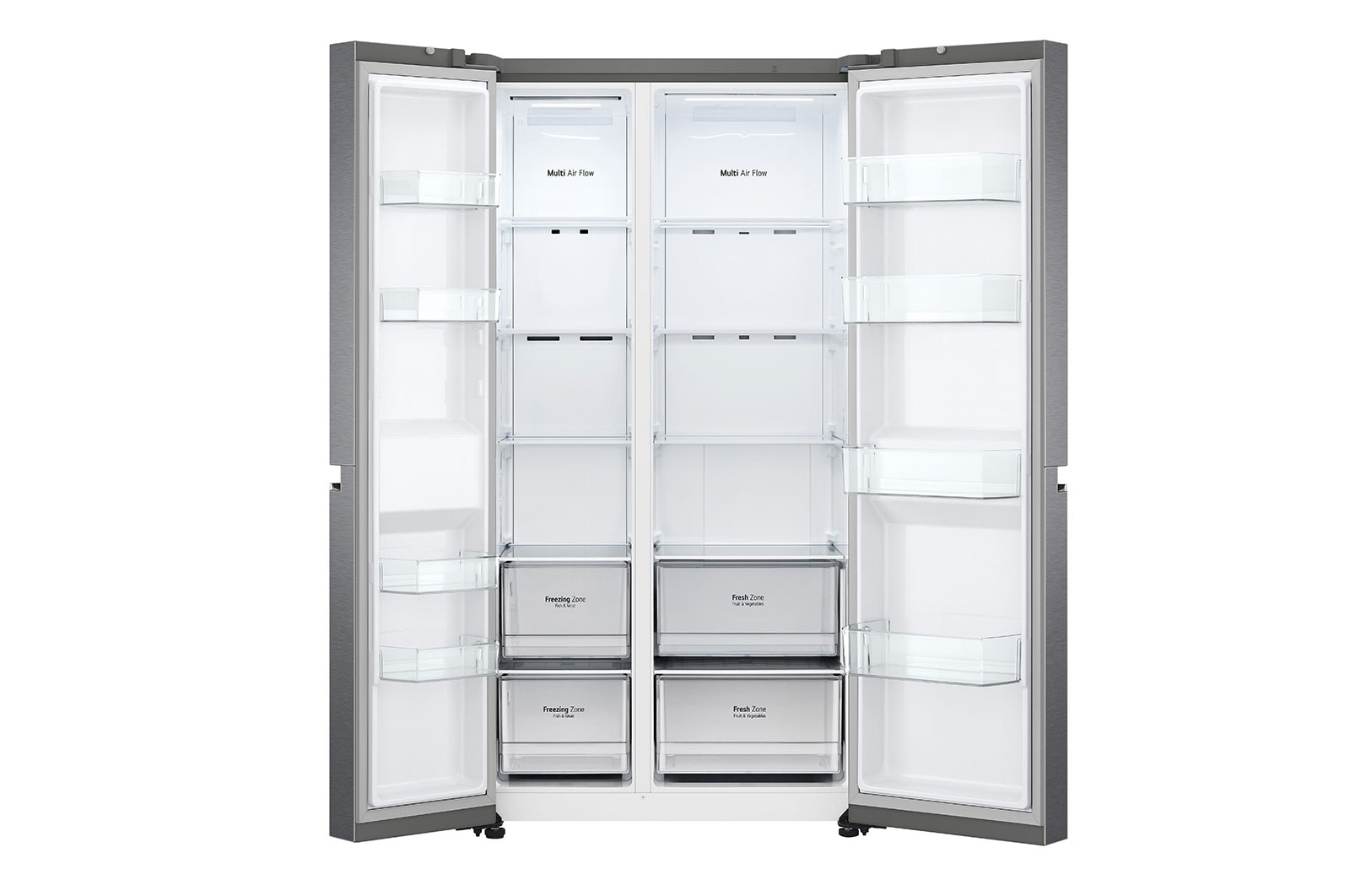 LG 655L inhoud | DoorCooling+™ | Total No Frost | Smart Inverter Compressor, GSBV70DSTM