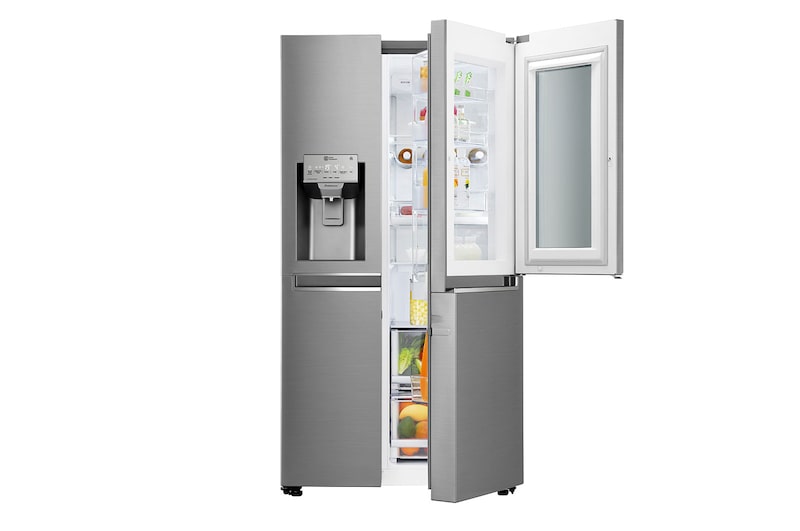 LG Knock, Knock! Keep it cool! | InstaView™ Door-in-Door™ Amerikaanse koelkast | 625L inhoud | Total No Frost | Extra koel- en vriesruimte | Inverter Linear Compressor, GSI960PZAZ