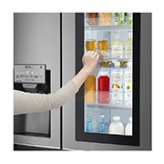 LG Knock, Knock! Keep it cool! | InstaView™ Door-in-Door™ Amerikaanse koelkast | 625L inhoud | Total No Frost | Extra koel- en vriesruimte | Inverter Linear Compressor, GSI960PZAZ