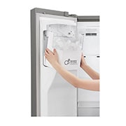 LG 606L inhoud | Door-in-Door™ | Water- en ijsdispenser | Moist Balance Crisper™ | Total No Frost | Inverter Linear Compressor , GSJ361DIDV