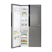 LG 606L inhoud | Door-in-Door™ | Water- en ijsdispenser | Moist Balance Crisper™ | Total No Frost | Inverter Linear Compressor , GSJ361DIDV