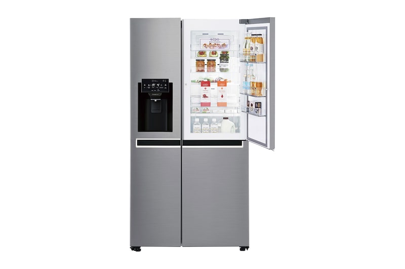 LG Altijd zuinig F | Door-in-Door® | 625L inhoud | Extra koel- en vriesruimte | Total no Frost | Water & ijsdispenser | Inverter Linear Compressor, GSJ760PZUZ