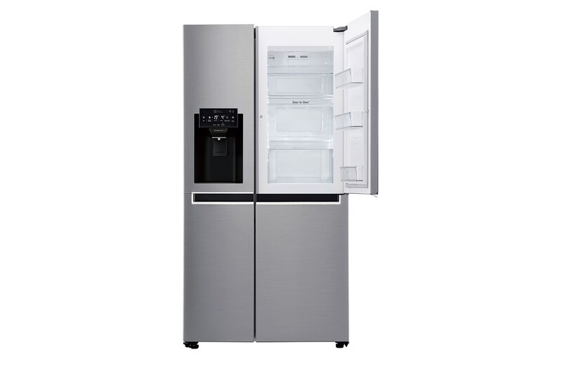 LG Altijd zuinig F | Door-in-Door® | 625L inhoud | Extra koel- en vriesruimte | Total no Frost | Water & ijsdispenser | Inverter Linear Compressor, GSJ760PZUZ