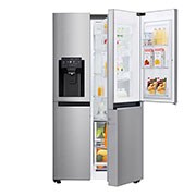 LG 625L inhoud | DoorCooling+™ |Door-in-Door™ | Moist Balance Crisper™| Total No Frost | Water- & ijsdispenser | Inverter Linear Compressor, GSJ760PZZE