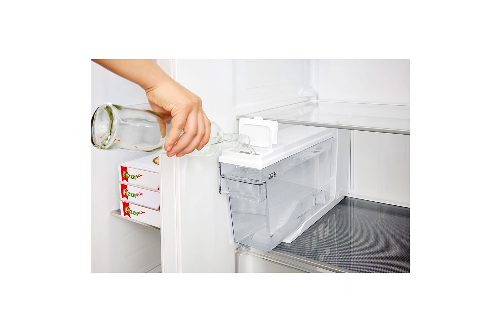 LG 625L inhoud | DoorCooling+™ |Door-in-Door™ | Moist Balance Crisper™| Total No Frost | Water- & ijsdispenser | Inverter Linear Compressor, GSJ761PZEE